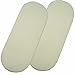 2x Moses Basket 100% Cotton Fitted Sheet Cream