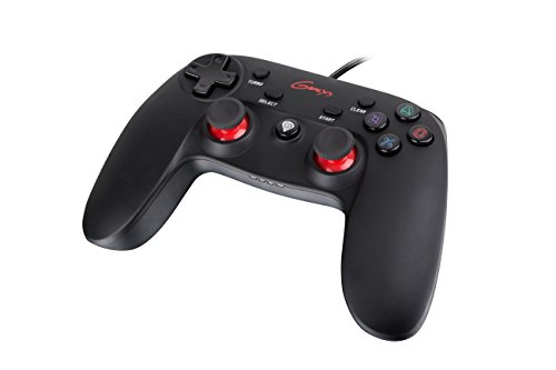 Natec Genesis Genesis P65 Gamepad Negro - Volante/Mando (Gamepad, Analógico, Alámbrico, USB 2.0, Negro, 1,8 m)