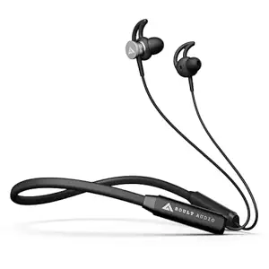 Newly Launched Boult Audio FXCharge with ENC, 32H Playtime, 5min=7H Lightning Boult Fast Charging, Environmental Noise Cancellation, Biggest 14.2 mm Driver, IPX5, Bluetooth Wireless Earphones (Black) at Rs. 799