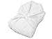 Produktbild Frottee-Bademantel - unisex - weiß und kochecht - Hotelqualität - in 3 verschiedenen Qualitäten - Kimonostyle mit Schalkragen, Comfort [450 gsm], L