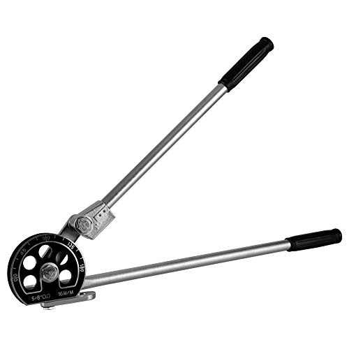 'Tube Bender Manual Pipe Bender Pipe Bender Tool Pliers 180 ° Pipe Bending Tool for Aluminium Brass Pipe Tube Bender 5/8 OD (16 mm)