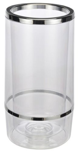 Weinkühler Acryl doppelwandig glasklar - 2