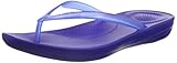 Sohle: Synthetik FITFLOP Damen Iqushion Flip Flop - Pearlised Zehentrenner, Blau (Illusion Blue 671), 40 EU