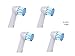 Produktbild Aufsteckbürsten Sensitive Clean kompatibel mit Oral B elektrischen Zahnbürsten, 4 Stück Ersatz Zahnbürsten