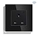 Produktbild BSEED 13A WiFi-Wandsteckdose Kompatibel mit Alexa Echo und Google Home UK Socket Plug Black