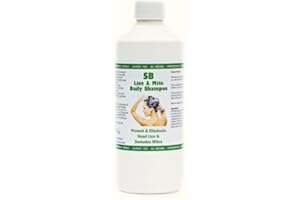 SB HAIR & BODY RANGE SB Lice & Mite Daily Shampoo 500ml Chemical & Pesticide Free
