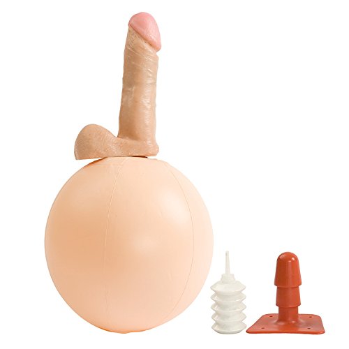 Vac-U-Lock-E-Z-Rider-Ball-With-Realistic-6-Inch-Dildo
