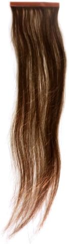 Qwik X 100 Percent Indian Remi Human Hair Tape Hair Extensions Colour 6 Dark Ash Brown 41cm
