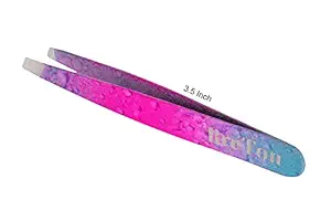 BRETON Tweezers for Women Eyebrows Eyelashes Wide Grip Superior Control (Random Designs)