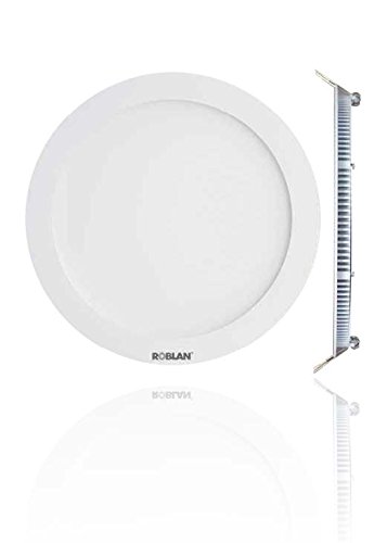 Roblan LEDPANEL12 Panel Empotrable 12 W, Blanco