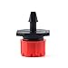 Produktbild Bewässerung Tropfer Drip System. Schwarz/Rot Micro Flow Tropfer Drip Kopf verstellbar Emitter Bewässerung Sprinkler (Pack von 50)