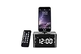 Stereo Radio reloj despertador y la estación de acoplamiento para recarga y sincronización de datos (para) iPhone 5 5S 6 6plus 6s Plus 6s Plus para iPhone 7/7