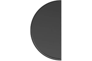 YNNI KAMADO TQ21CRP 46.5cm Heavy Duty 3.4kg Half Moon Solid Cast Iron Grate BBQ TQ21CRP