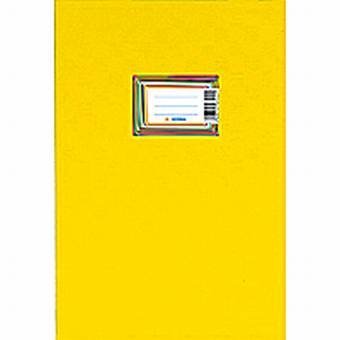 Preisvergleich Produktbild Heftschoner Plastik A5 Gelb 7421 Liefermenge = 25