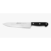 Arcos Chef Knife Stainless Steel 200mm | Kitchen knife for cutting and peeling small food, ergonomic handle. Universal Series