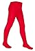 Baby Girls Plain Knitted Cotton Rich Warm Tights RED 0-6 MONTHS