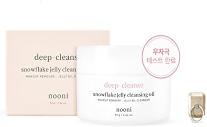 NOONI Snowflake jelly cleansing oil 70g all-in-one cleanser +Rubystone Phone Ring
