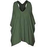 Yvelands Damen Weste Unterhemd ärmellose T-Shirts Damen Sexy Solide Tank Tops Camisoles Bluse Sommer(Armeegrün,S,M,L,XL,2XL)