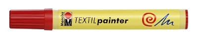Marabu Marqueur"Textil Painter" Tracé 2-4 mm Rouge cerise