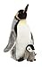 Produktbild Suma-sammlung Kuschelige Plüsch King Pinguin mit Küken Plüschtier 35cm