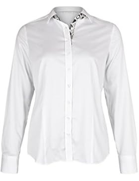 ETERNA Langarm Bluse MODERN CLASSIC unifarben