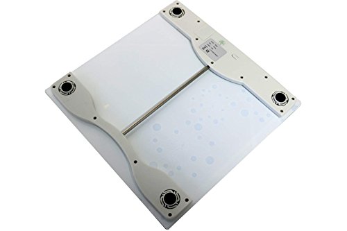 Personenwaage digital weiß mit Sternen 30x30cm Körperwaage Waage Batteriebetrieb - 5