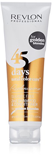 Revlon Revlonissimo 45 Days 2in1 Shampoo & Conditioner Golden Blondes 275ml