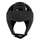 Hebilla superadhesiva, casco engrosado y reforzado para proteger la cabeza con eficacia.