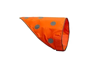 Spot the Dog, Easy Fastening Dog Bandana, Medium to Large, Florescent Orange
