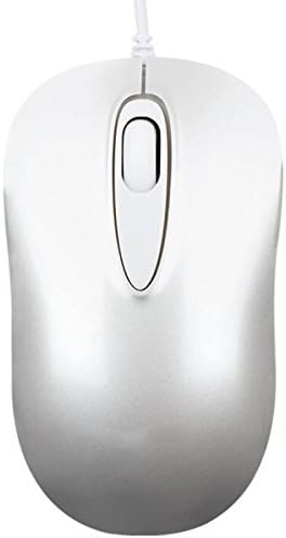 Mai Dou Wired Notebook Desktop Mouse,White