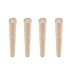 Produktbild MagiDeal 4 pcs Holz Füße Ersatz Möbel Beine 18cm Höhe für Möbel, Sofa, Couch, Stuhl, Bett, Schrank, Tisch
