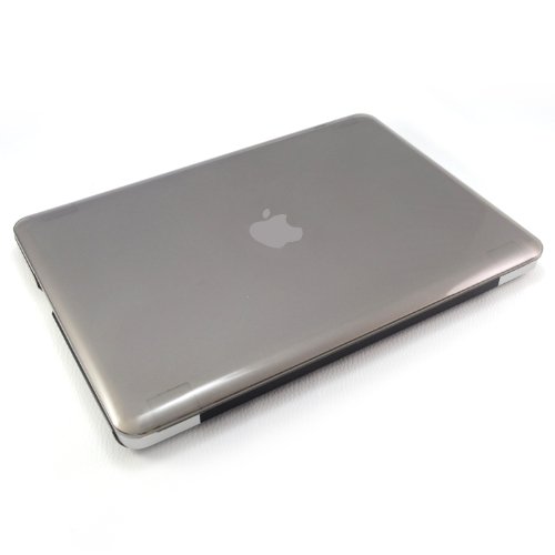 Incutex Notebookhülle für Apple Macbook Pro 15″ Zoll Hardcase, Schutzcase, Etui, Transparent Braun - 3