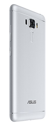 Asus Zenfone 3 Laser Smartphone sbloccato 4G/LTE, 5,5 pollici, 4 GB RAM, 32 GB, Dual SIM, Android 6.0 Marshmallow, Argento