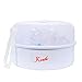 Karibu PM2436 Baby Bottle Sterilizer, Home Microwave Steam Sterilization Box and Bottle Tongs, Baby Bottle for Disinfection Box, White