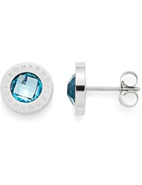Leonardo Jewels Damen Ohrstecker cat's eye blau Matrix