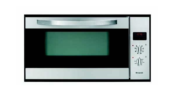 NARDI FEX4952XN4 FORNO INC. 77LT 8FUNZ CL.B VENTILATO INOX-NERO :  Amazon.it: Casa e cucina