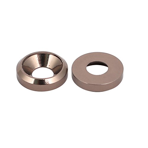 Generic M3 Aluminium Alloy Cup Head Engine Bay Fender Bumper Washer Gray 20pcs