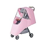 Protegiendo al niño y al asiento del automóvil del viento y la lluvia, esta cubierta para lluvia está completamente ventilada y asegura que su bebé se sienta cómodo debajo de él.