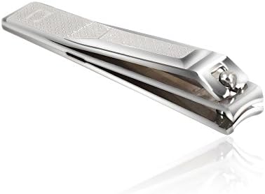 Nail Clipper for Men -SUNZOS Professional Large Stainless Steel Nail Cutter for Men Women Nail Care,Sharp Blades Open 1.5MM,Specific to Men Nails