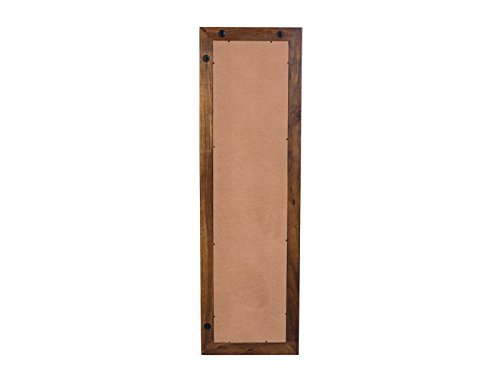 Woodkings® Wandspiegel Woodend, 45x150cm, Holzrahmen, Flurmöbel, Ganzkörperspiegel, vertikal oder horizontal zu hängen - 3