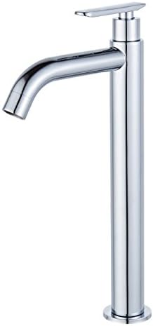 Damxied High Cold Cold And Hot Water Tap Single Hole Basin Faucet Basin Stage Basin Wash Basin Wash Basin Faucet,A Single Cylinder With 50 High Water Long Tube High [30Cm]Quality Assurance Of Modern And Simple Classic Retro Luxury Home Decoration