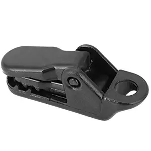 Crocodile Clip, Snap Hangers Tighten Tool, Plastic Tarp Clips Camping Awning Canopy Clamp Kit for Awning Outdoor Camping Tent