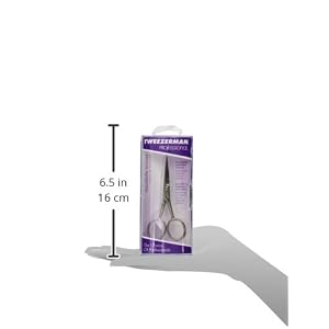 Tweezerman Nickel Moustache Scissors - Image 3