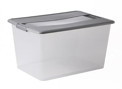 Sundis 4351004 Kliker A3 Boîte de Rangement Plastique transparent 57 x 39 x 30.5 cm