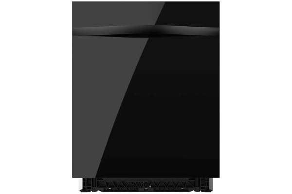 Cecotec Lave-vaisselle Intégrable 60cm Bolero Aguazero 6620 Full-BI Black Glass C. 1850W, 15 Couverts, 8 Programmes, Moteur Inverter, Écran FullColor, Smart Wash, Turbo Dry+, AutoClean