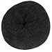 Extra Large Hair Doughnut Bridal Wedding Hair Style Bun Ring (6 Inches) - Black