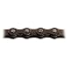 Produktbild KMC Kette " Z1" 1/2 x 3/32", 7,3 mm, braun, werkzeuglose Montage, 112 Glieder