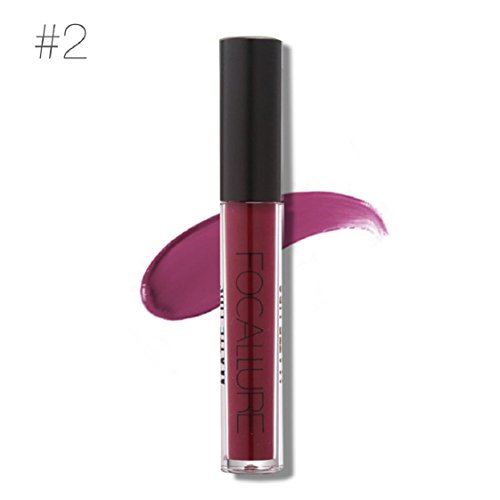 Vovotrade FOCALLURE Neue Partei-Frauen-Art- und Weiselippenstift-Kosmetik-Lippenmatten-Lipgloss_B - 3