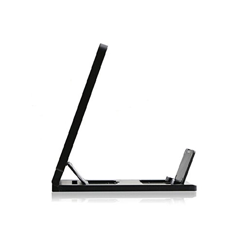 iProtect Lente di ingrandimento per schermo Smartphone - Magnifier supporto per cellulare schermo ingrandimento in nero