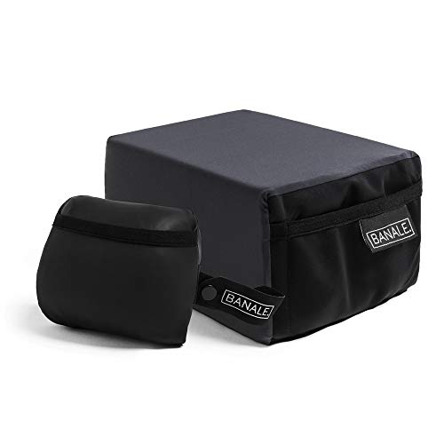 Mini Pillow by Banale | Morbido cuscino portatile in Memory Foam | Ideale per viaggio, campeggio, parco, tempo libero, macchina, treno e aereo